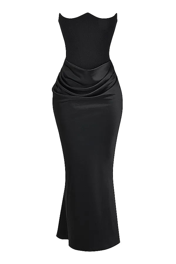 Black Monica Maxi Dress