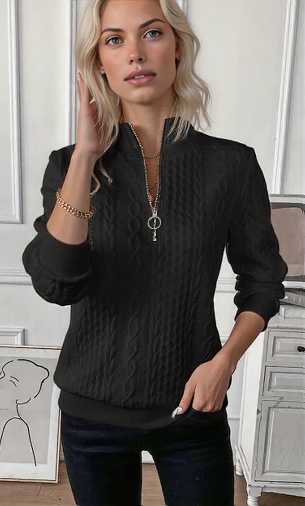 Lucy | Stylish Knit Sweater with Sophisticated Elegance