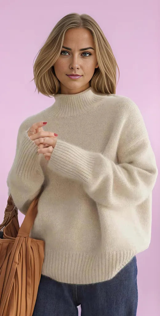 Lynne | Opulent Cashmere Turtleneck Sweater