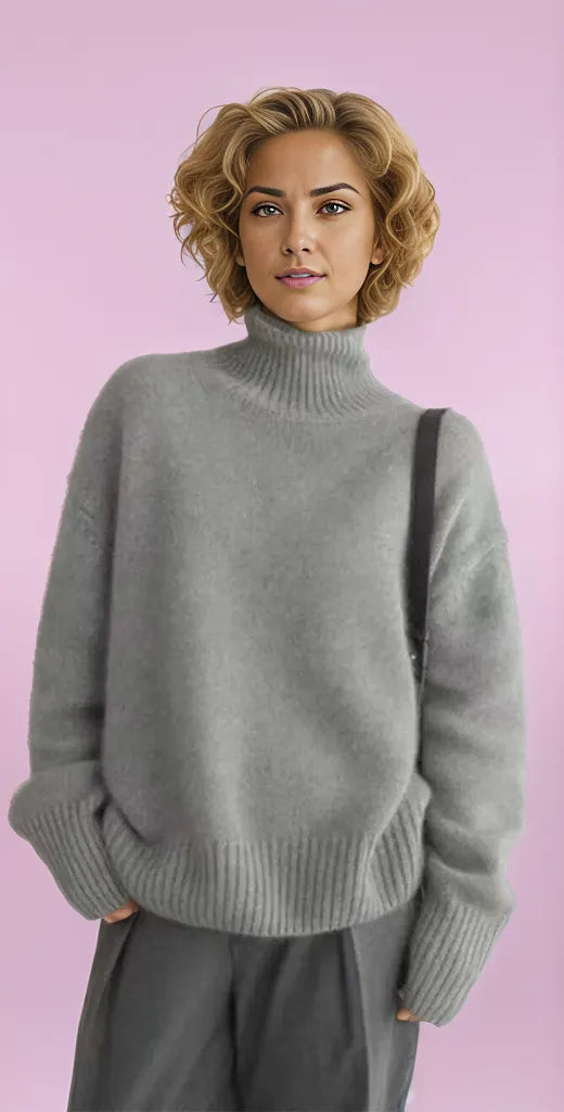 Lynne | Opulent Cashmere Turtleneck Sweater