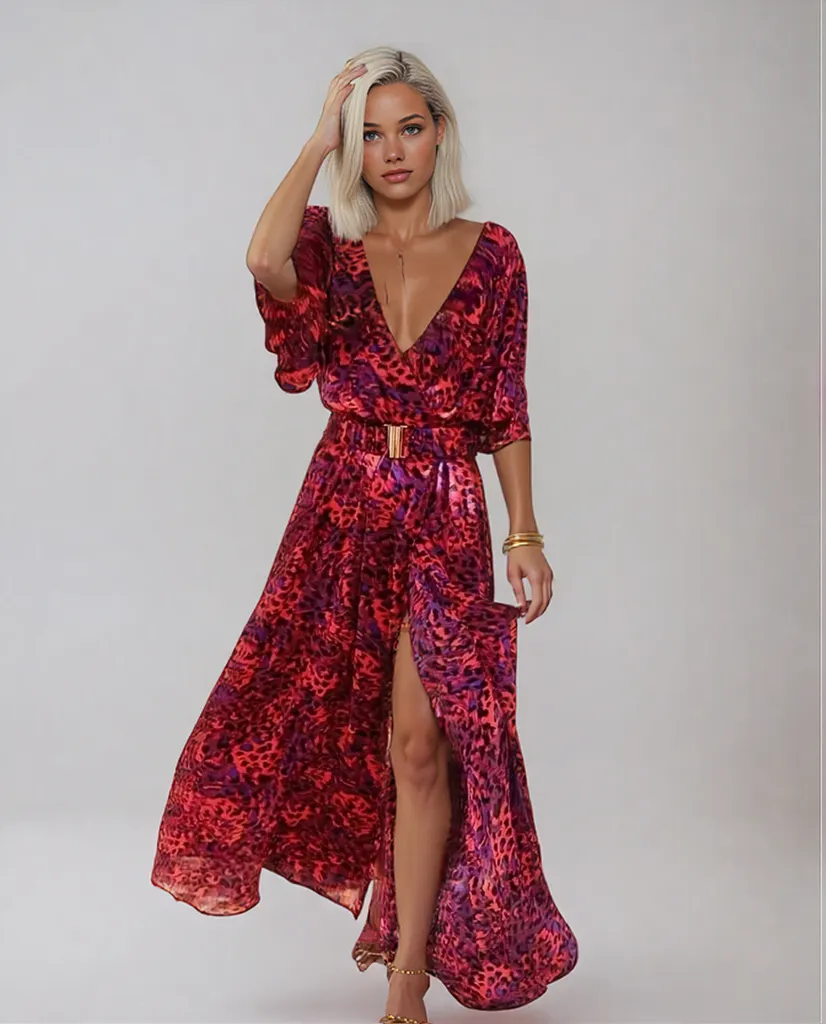 Mia | Elegant Maxi Wrap Dress