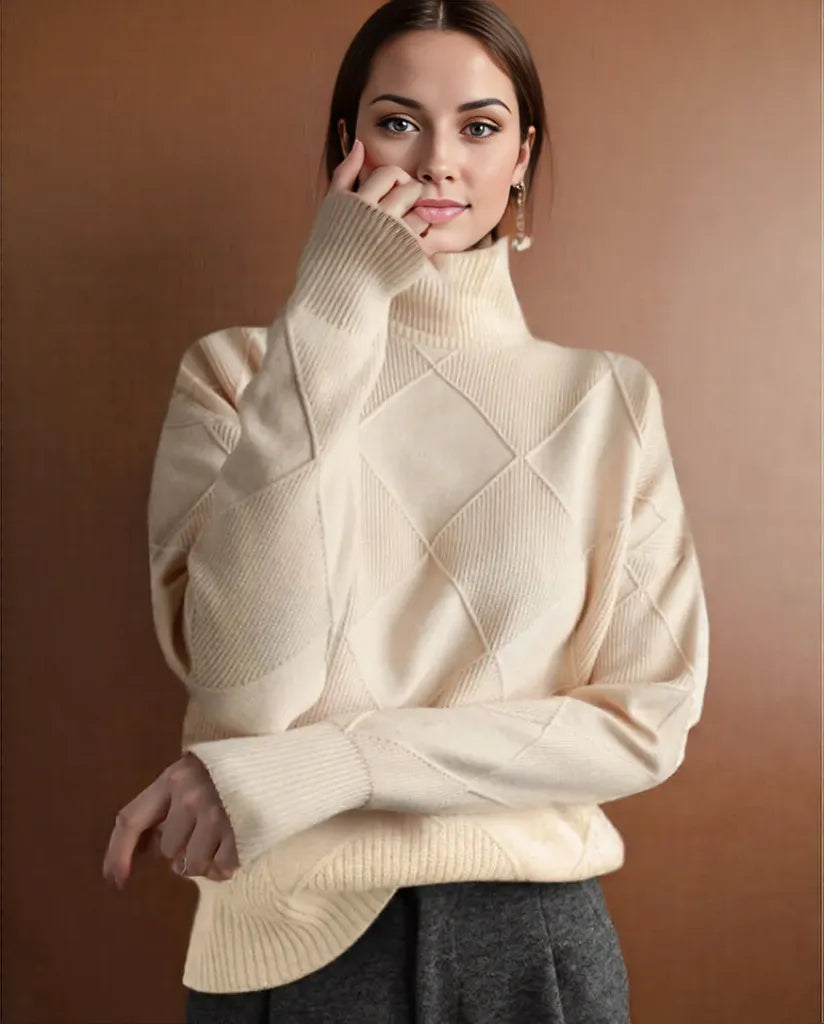 Amelia | Stylish Women's Turtleneck Sweater for Maximum Comfort