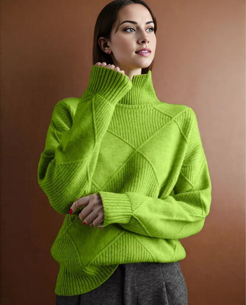 Amelia | Stylish Women's Turtleneck Sweater for Maximum Comfort