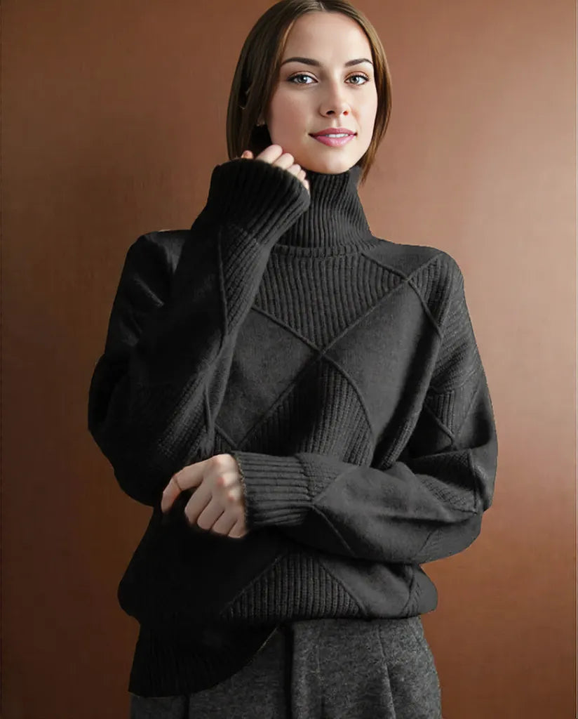 Amelia | Stylish Women's Turtleneck Sweater for Maximum Comfort