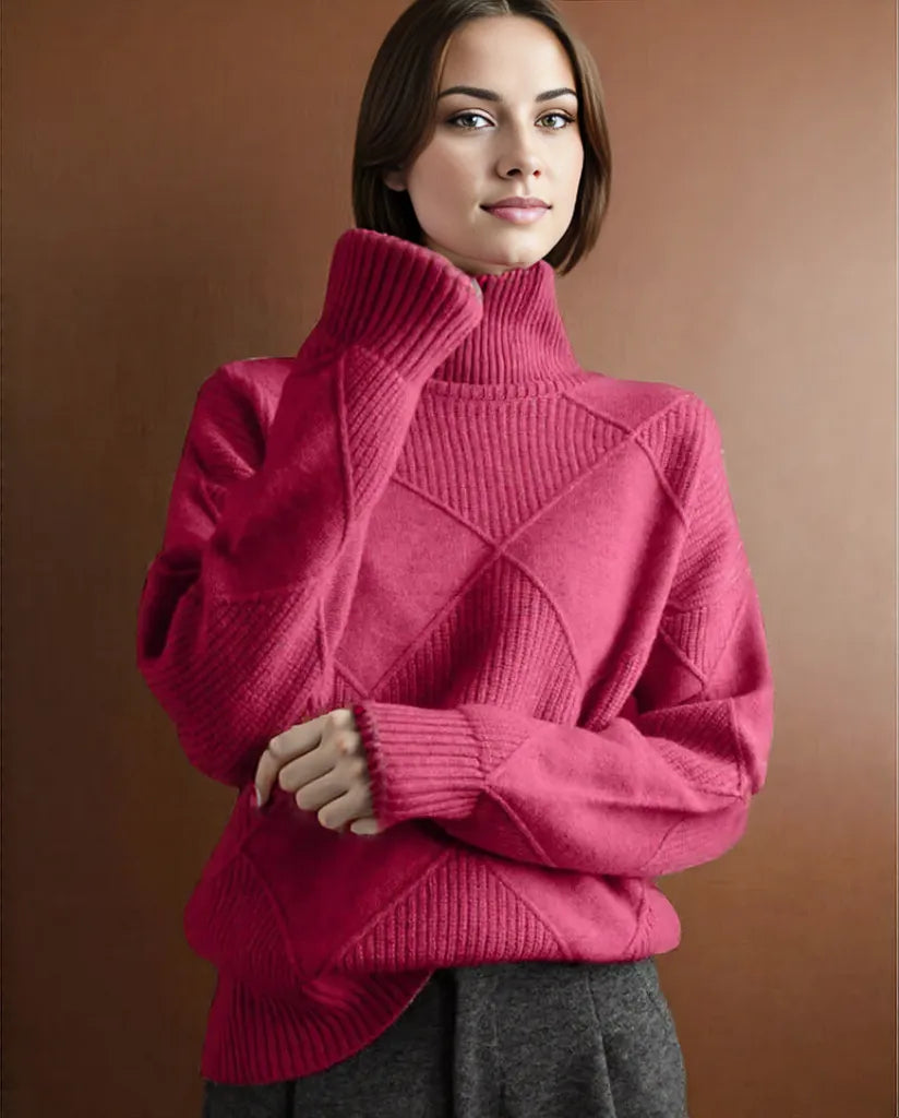 Amelia | Stylish Women's Turtleneck Sweater for Maximum Comfort