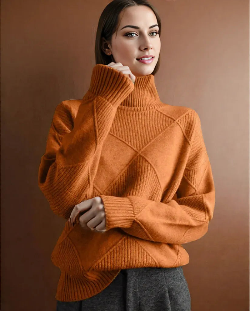 Amelia | Stylish Women's Turtleneck Sweater for Maximum Comfort