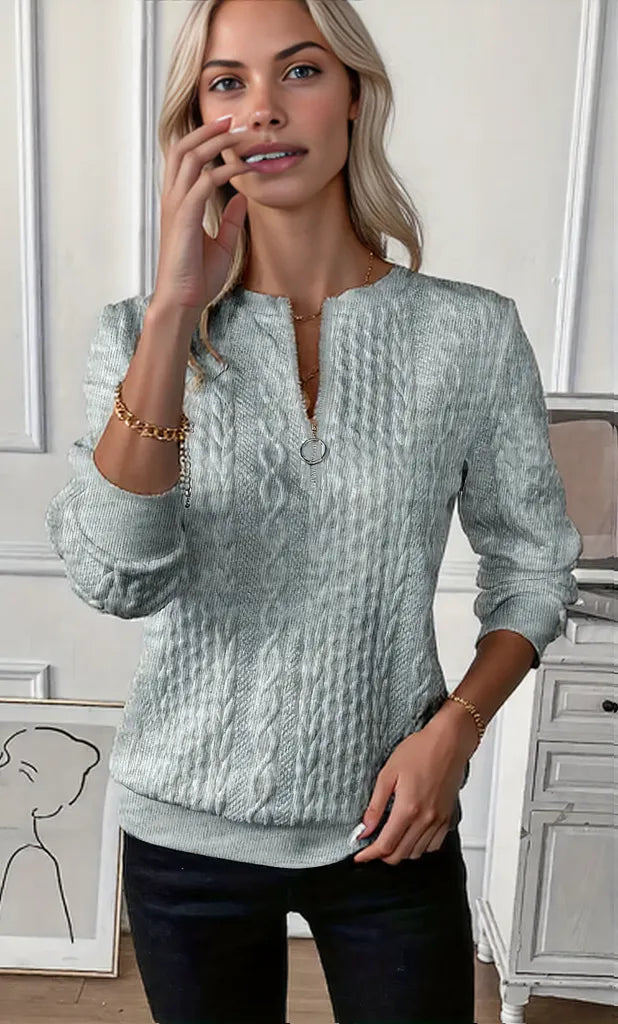 Lucy | Stylish Knit Sweater with Sophisticated Elegance