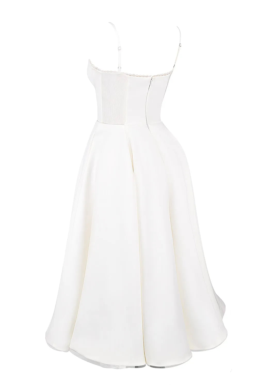 White Nicole Midi Dress