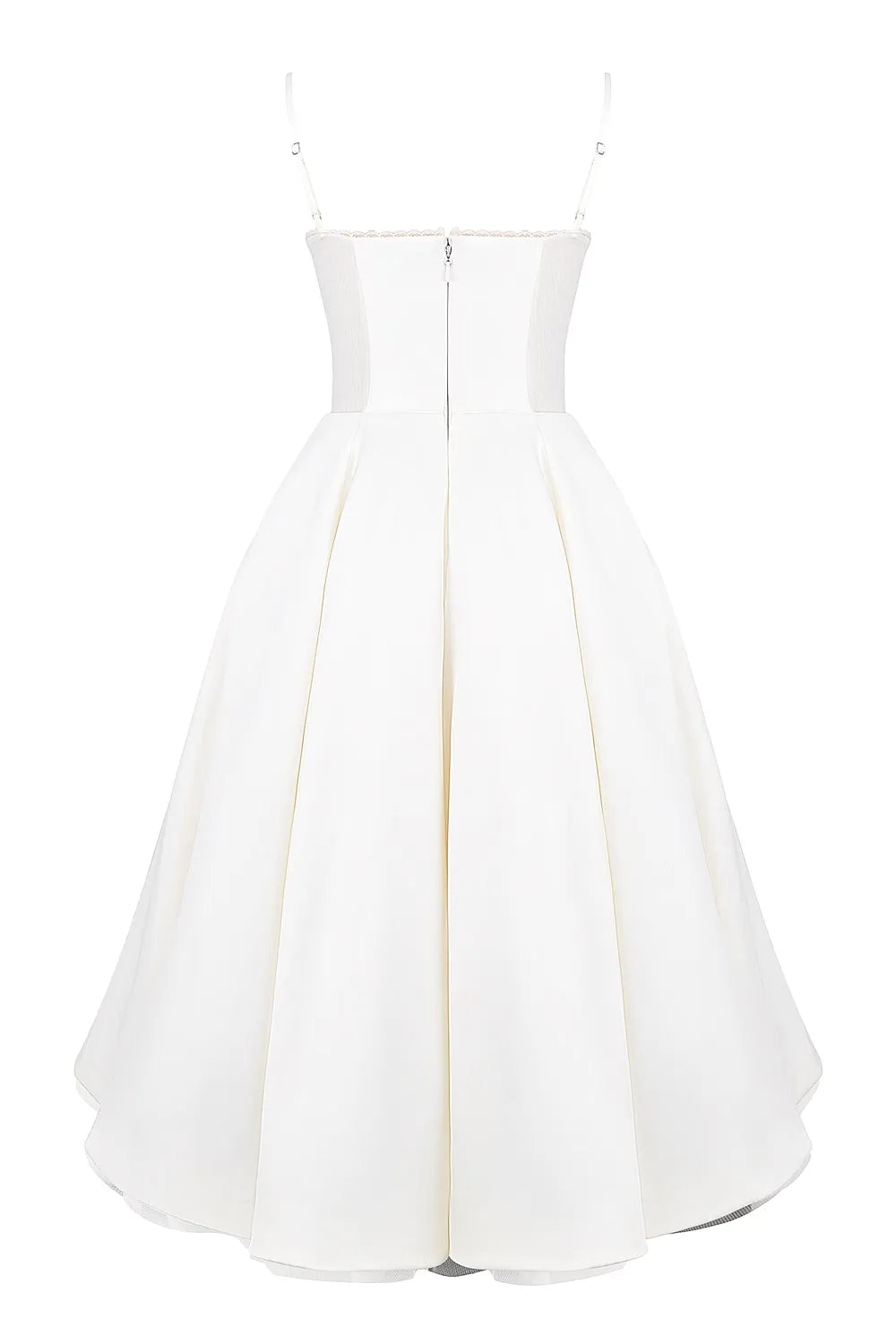 White Nicole Midi Dress