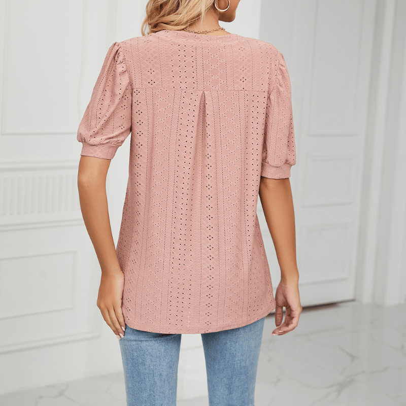 Magnolia Puff Sleeve T-Shirt