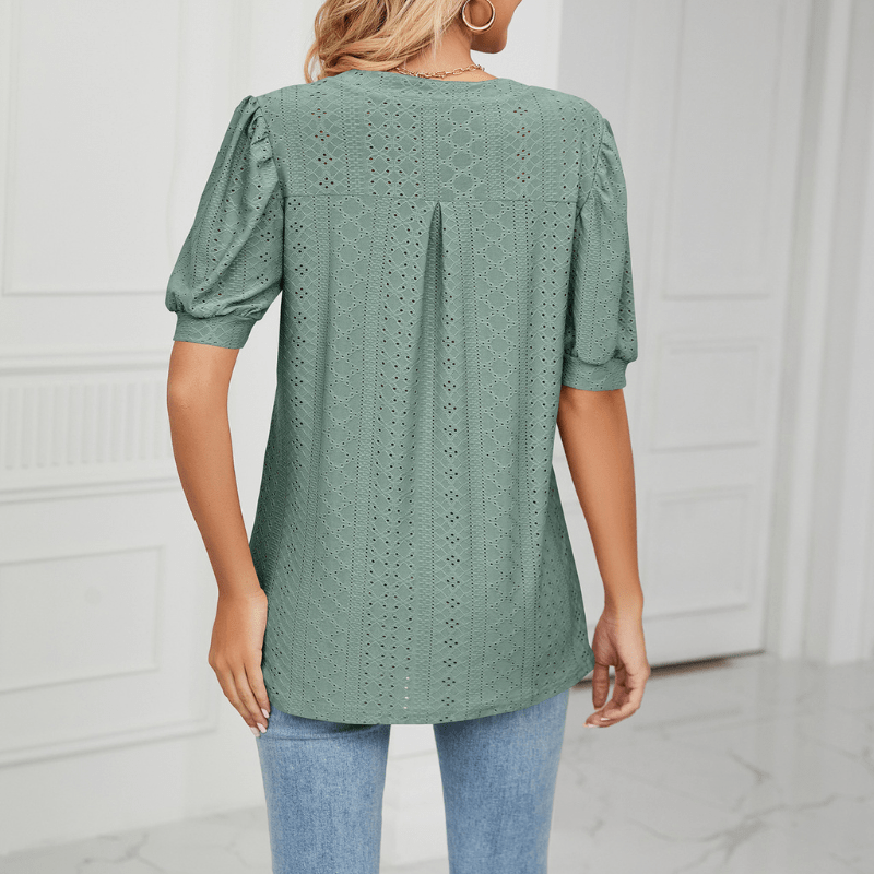 Magnolia Puff Sleeve T-Shirt