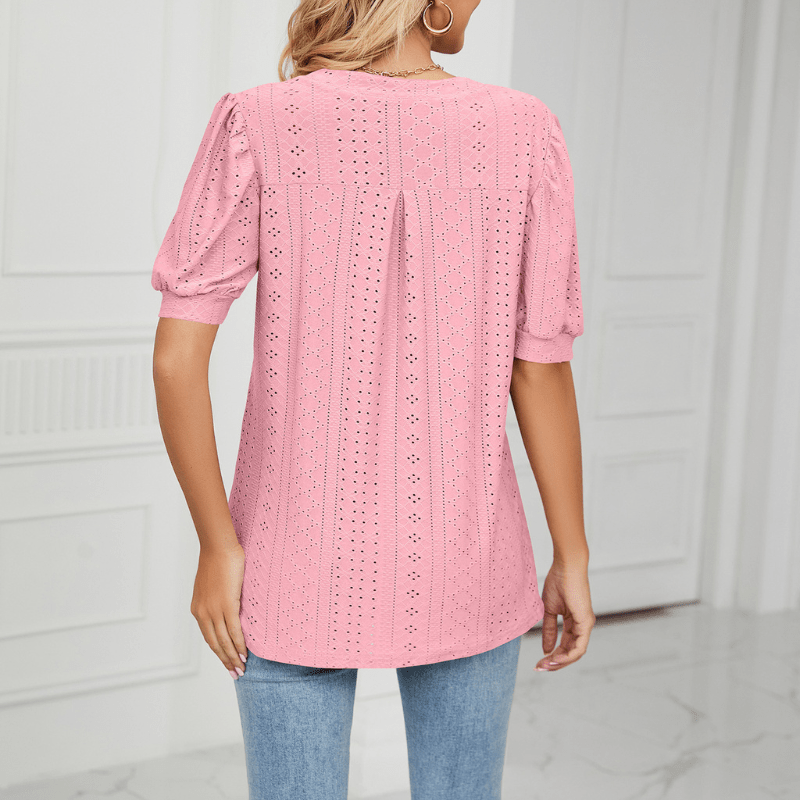 Magnolia Puff Sleeve T-Shirt